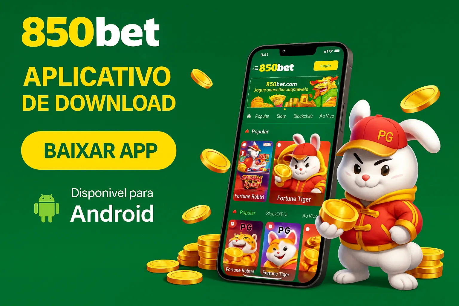 Baixar o 850BET.COM Cassino App